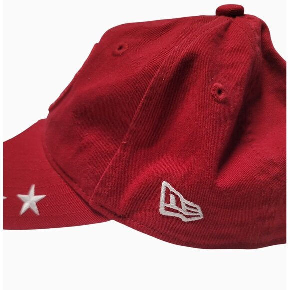 New Era MLB All-Star Game 2018 Red Adjustable Baseball Hat With Embroidered Star - Picture 6 of 8